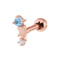 March Birthstone Helix Ear Piercing TIP-3600
